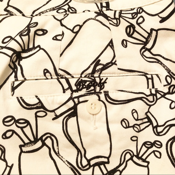 Liz Claiborne Golf Skort with Golf Clubs Print - Picture 4 of 7